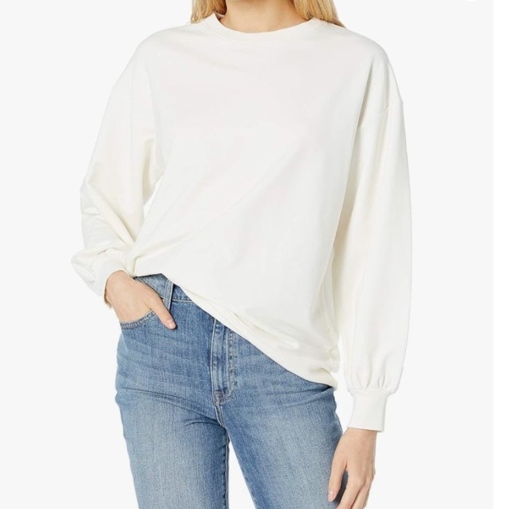 Ivory Crewneck Sweatshirt